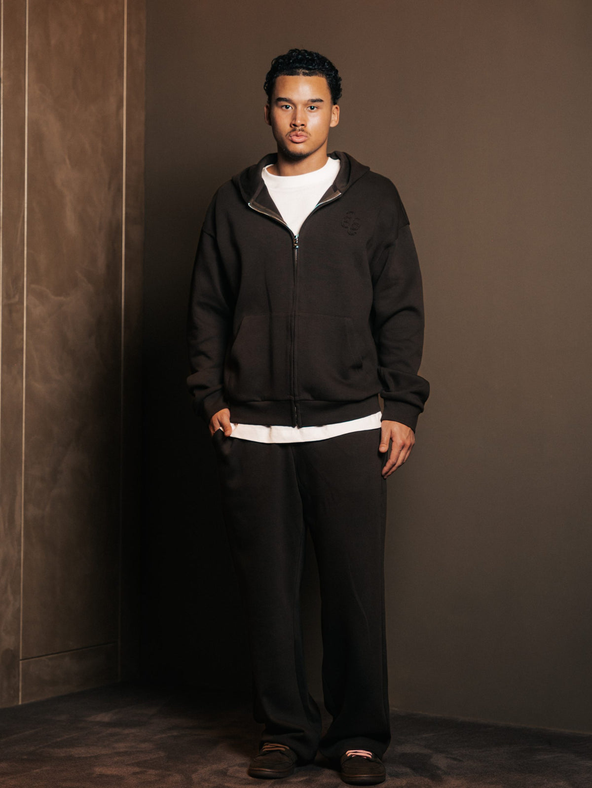 Hoodie met rits